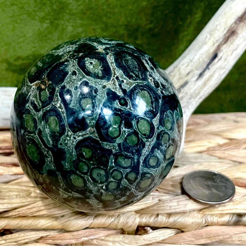 Kambaba Jasper sphere